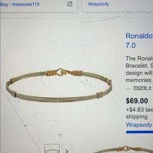 Ronaldo Sweetheart Bracelet (not new)